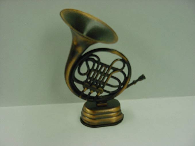 FRENCH HORN LARGE DIE CAST PENCIL SHARPENER