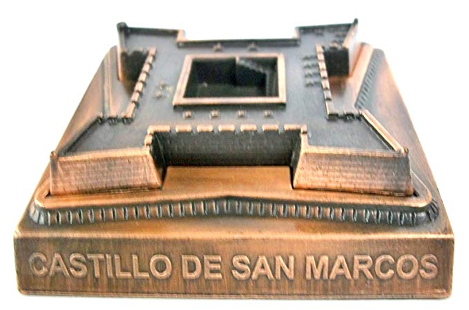 Fort Castillo De San Marcos Florida Die Cast Metal Collectible Pencil Sharpener