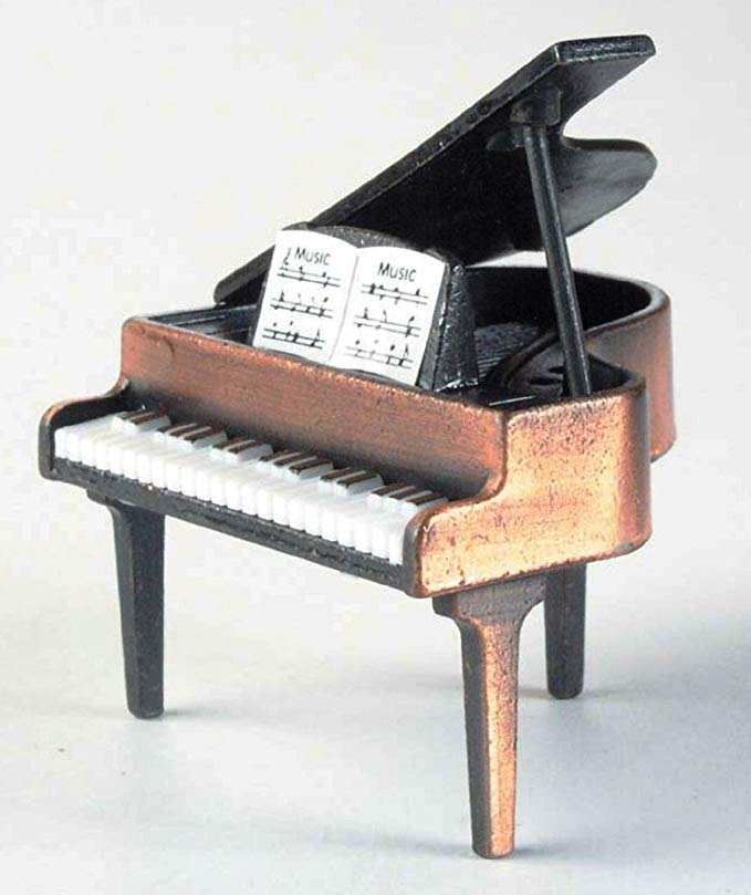Grand Piano Die Cast Metal Collectible Pencil Sharpener