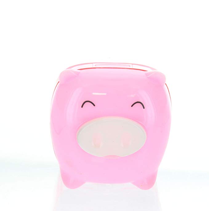 Cute Happy Lil Pig Pink Pencil Sharpener