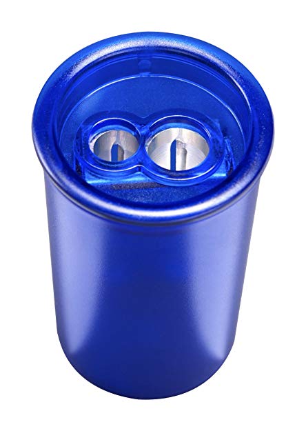 Koh-I-Noor 2-Hole Metal Sharpener with Canister, 1 Each (506901.BC)