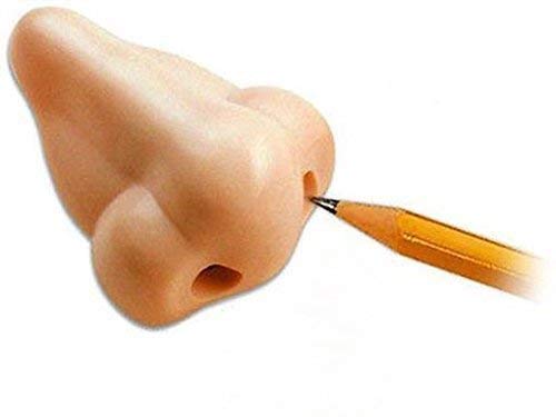 WackyWhims Funny Nose Pencil Sharpener - Great Gag Gift and Stocking Stuffer (1 Pk)