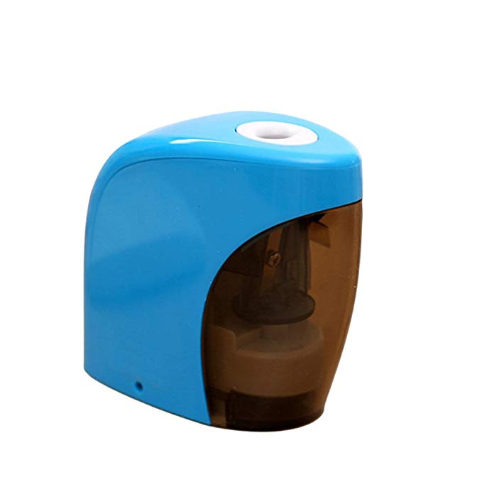 Ladaidra Electric Automatic Pencil Sharpener Touch Switch Home School Office Classroom Blue