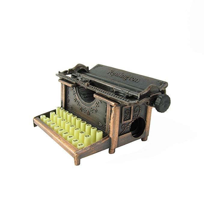 Miniature Antique Typewriter Die Castl Pencil Sharpener