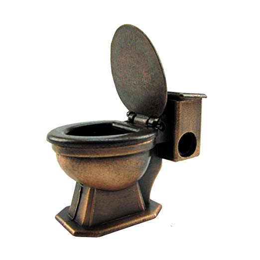 Die Cast Miniature Toilet Pencil Sharpener