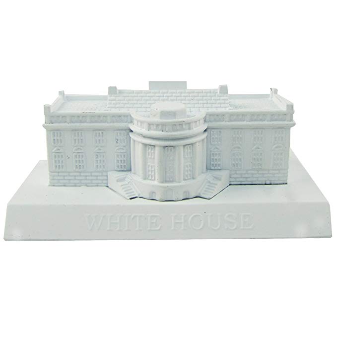 US White House Souvenir Metal Building Replica Die Cast Novelty Pencil Sharpener