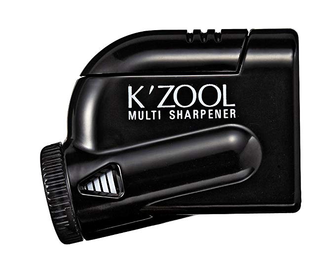 Kutsuwa STAD Angle Adjustable Pencil Sharpener K'ZOOL, Black (RS018BK)