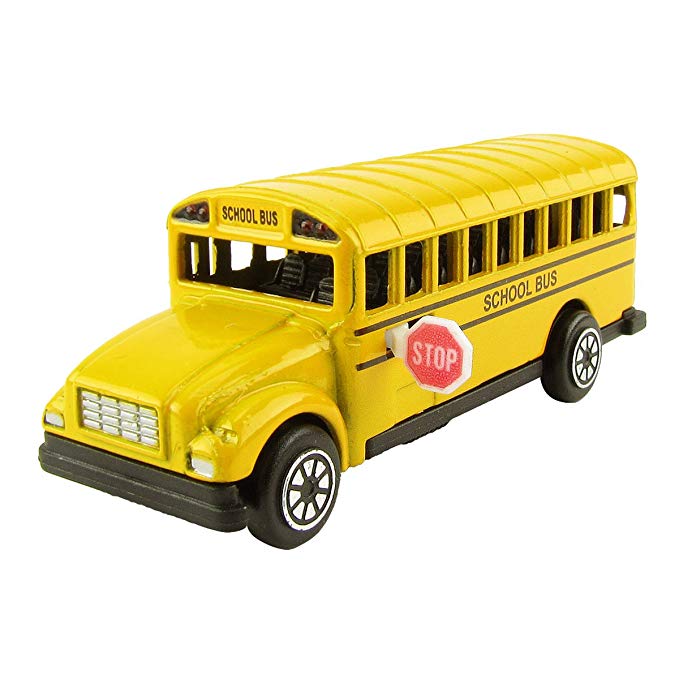 School Bus Die Cast Pencil Sharpener