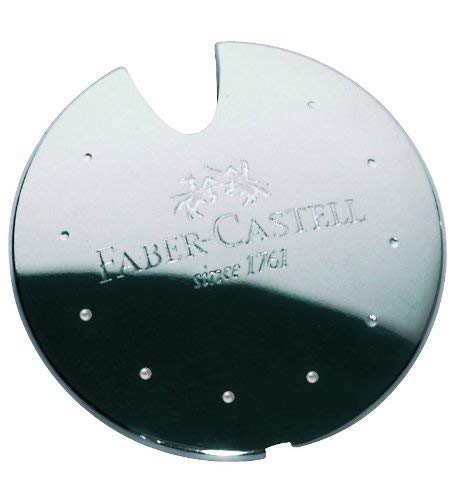 Faber-Castell Aluminium Pencil Sharpener UFO in Box Silver