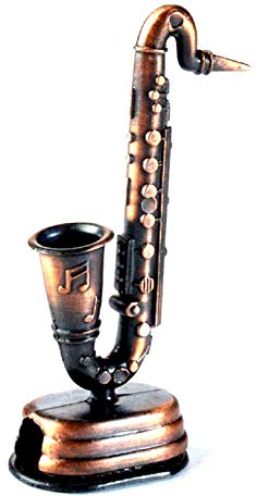 Saxophone Die Cast Metal Collectible Pencil Sharpener