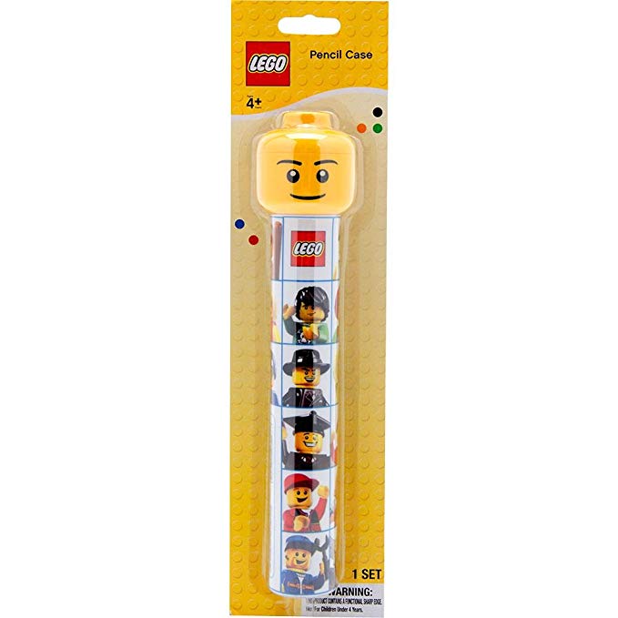 LEGO Colored Pencil Case and Sharpener