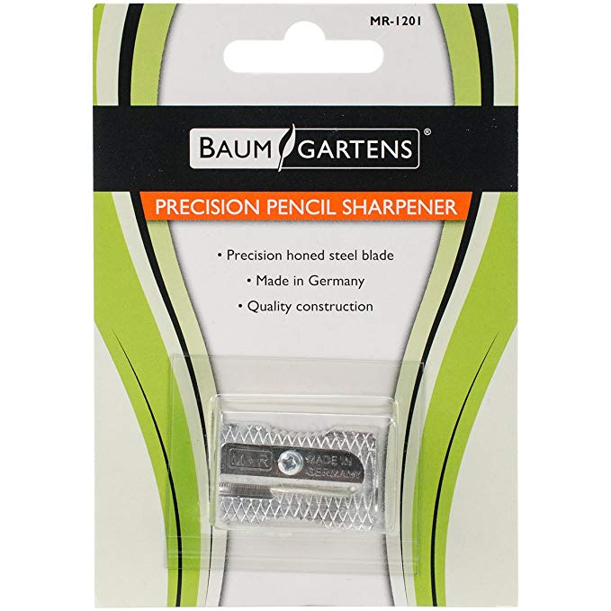 Baumgartens Compact Metal Pencil Sharpener (MR1201)