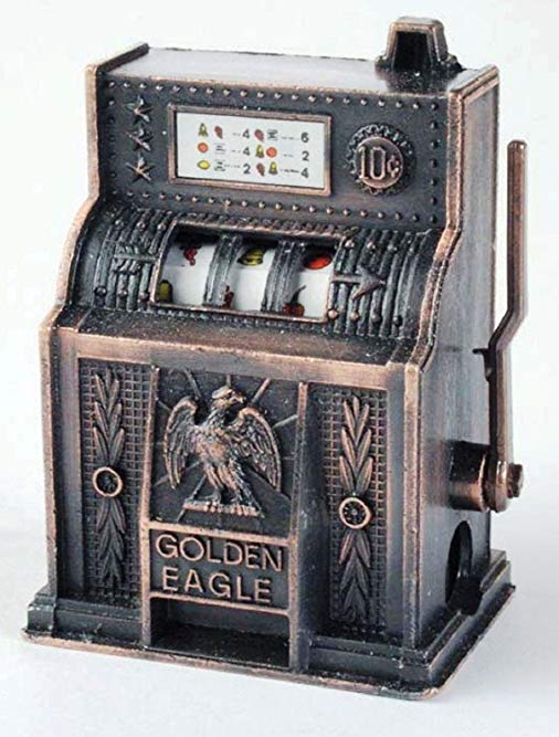 Slot Machine Die Cast Metal Collectible Pencil Sharpener
