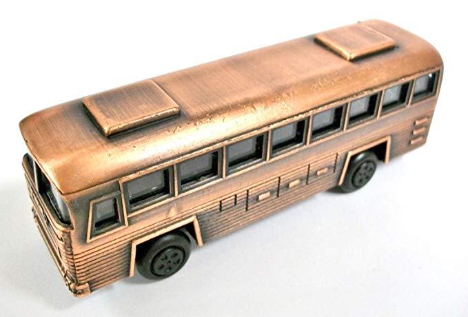 Greyhound Bus Die Cast Metal Collectible Pencil Sharpener