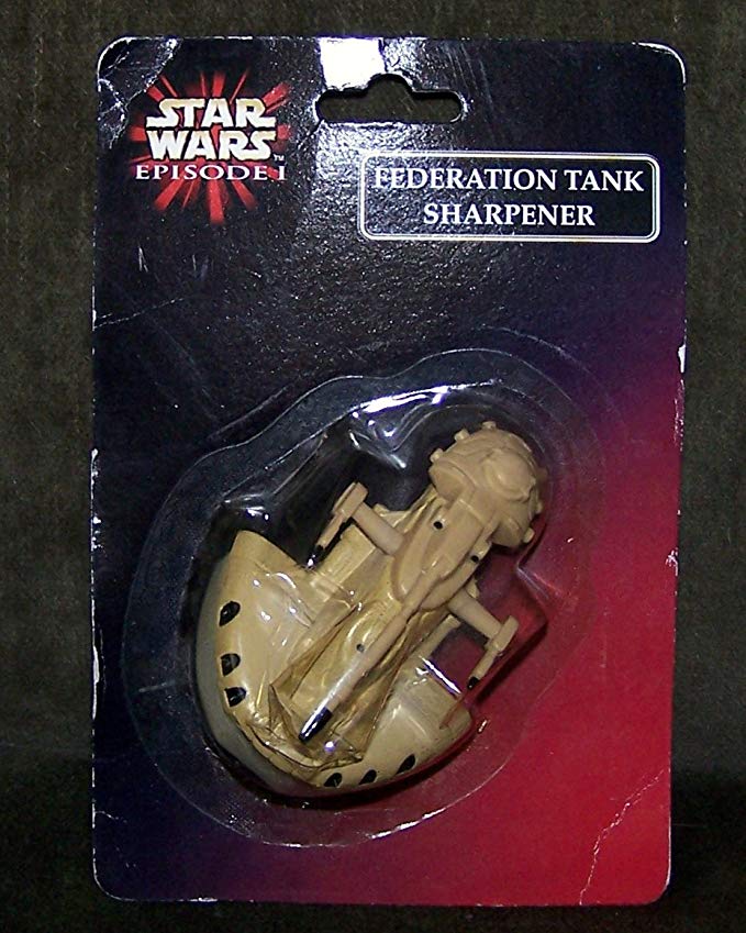 Stars Wars Episode 1 Federation Tank Pencil Sharpener