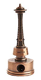 Seattle Space Needle Pencil Sharpener | 100% Bronze | Souvenirs | Novelty | Seattle Gifts